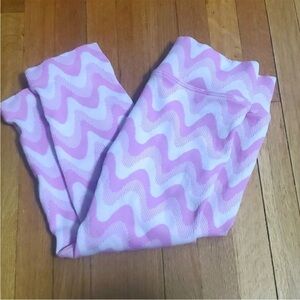 Free People Movement Purple Geometric Boho Cropped Pattern Legging XS/S NEW